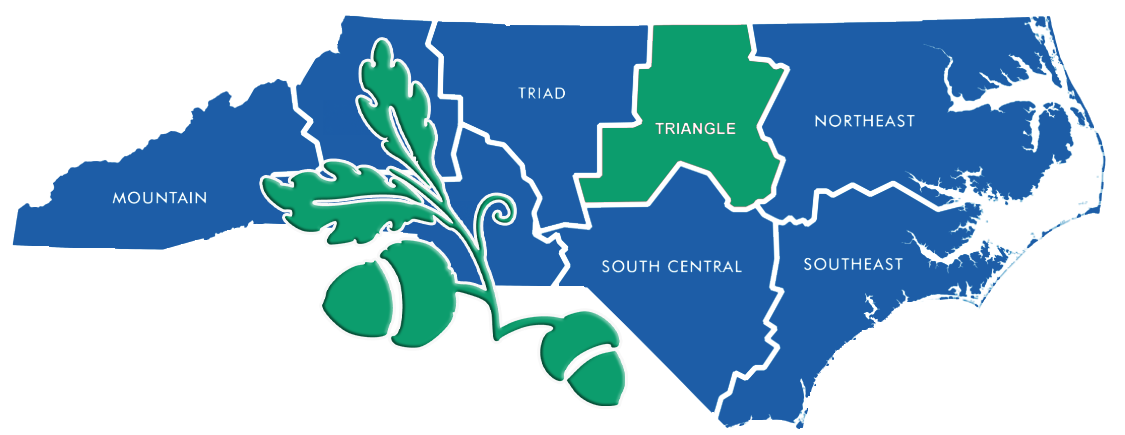 Counties served map